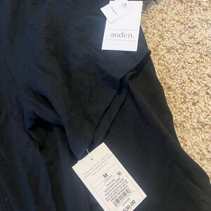 Set of 2 NWT Black Auden pajama tops size Medium